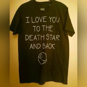 Star Wars Love you to the deathstar Sz M